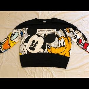 Mickey Mouse and Friends, pullover sweater